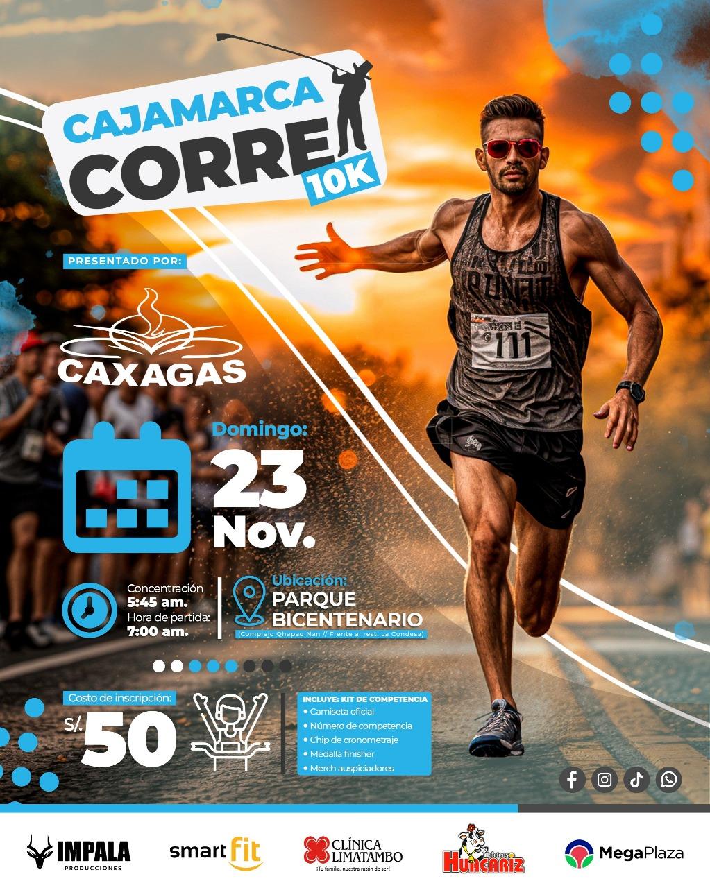 banner Cajamarca Corre 10K