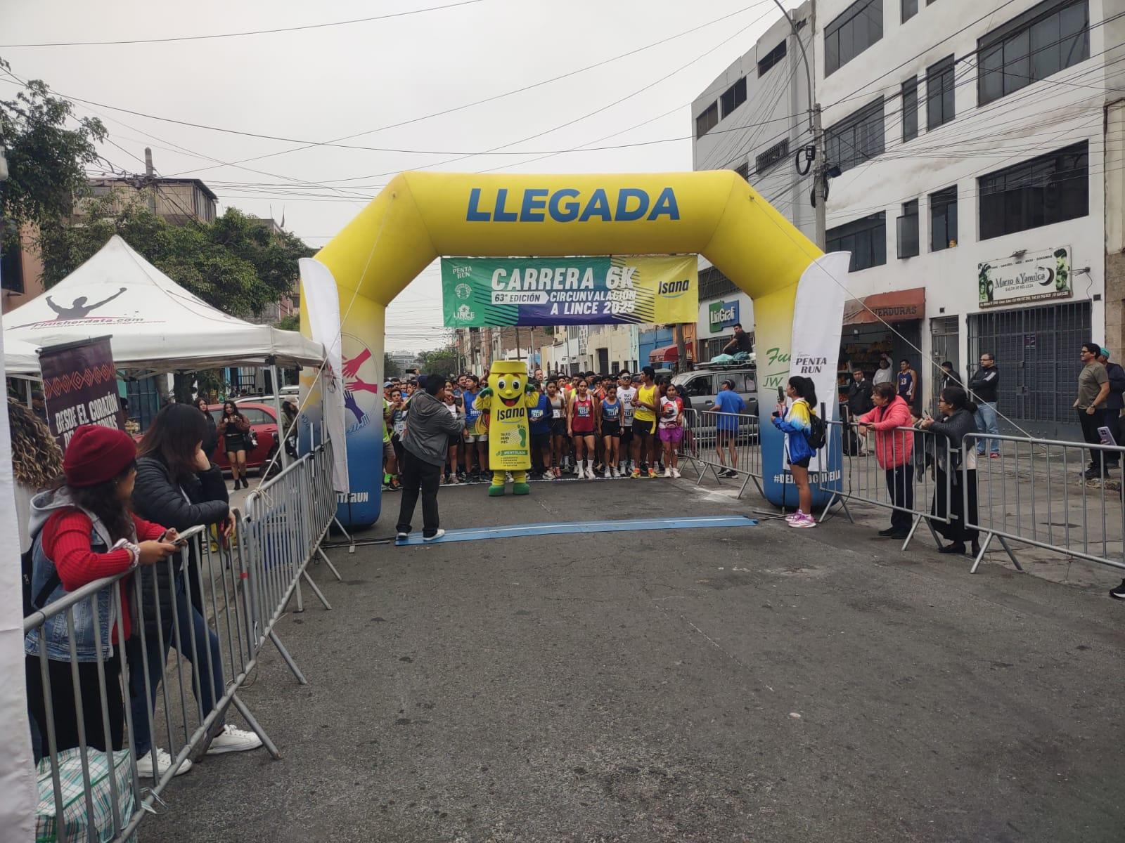 banner Carrera 6K - Circunvalacion a Lince 2025