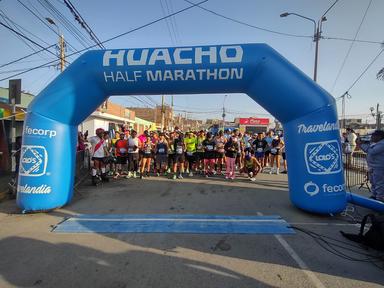 banner Huacho Half Marathon 2024