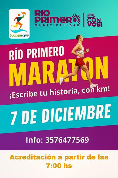 banner Rio Primero Maraton