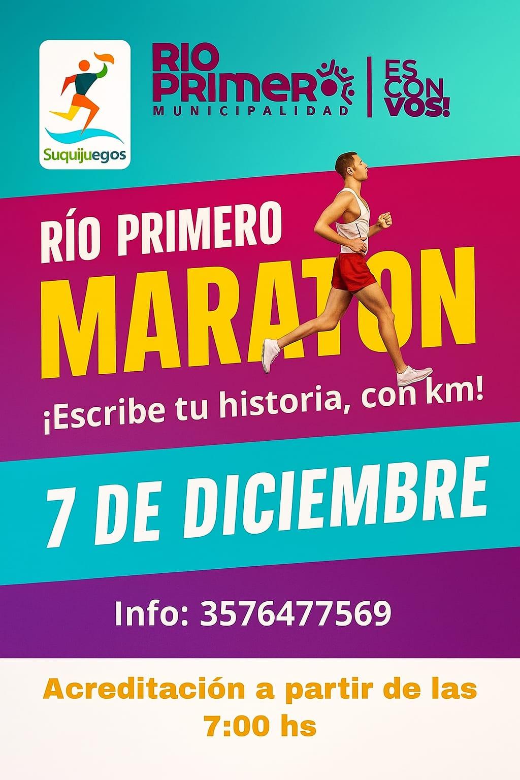 banner Rio Primero Maraton