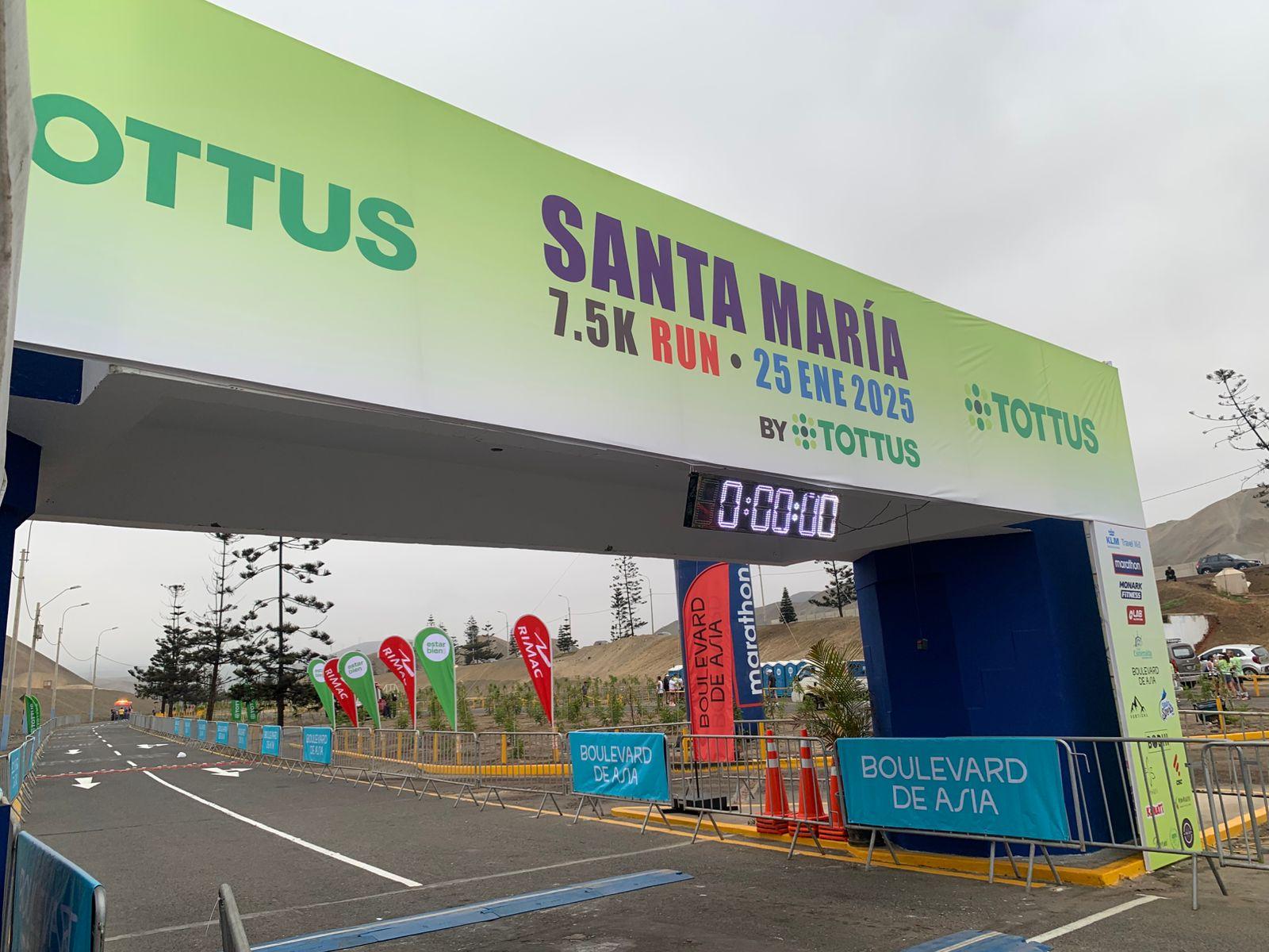 banner SantaMaria 7.5K 2025