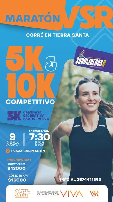 banner VILLA SANTA ROSA MARATON