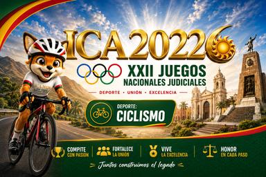 banner Juegos Judiciales Nacionales - Ciclismo
