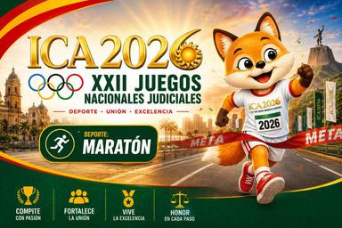 banner Juegos Nacionales Judiciales - Maratón